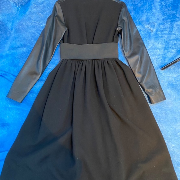 Leather midi dress Preen by Thornton bregazzi size M - Picture 3 of 3